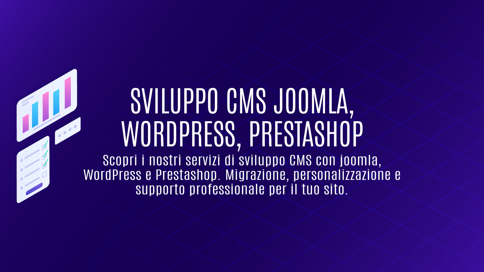 Ottimizzazione SEO e Marketing Digitale per CMS: WordPress, Joomla e PrestaShop
