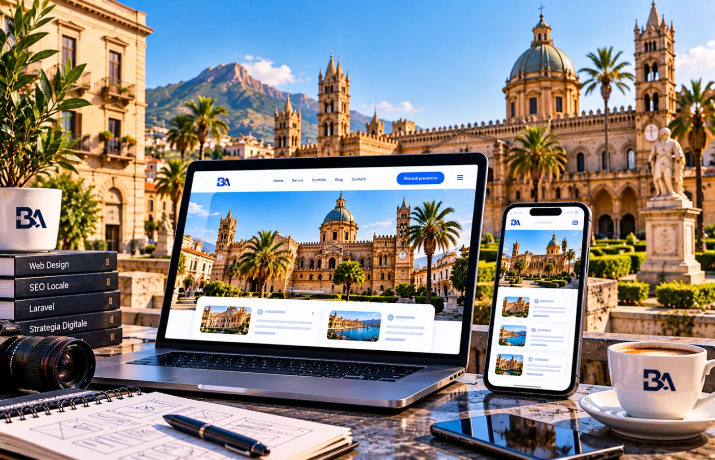 Realizzazione siti web aziendali a Palermo