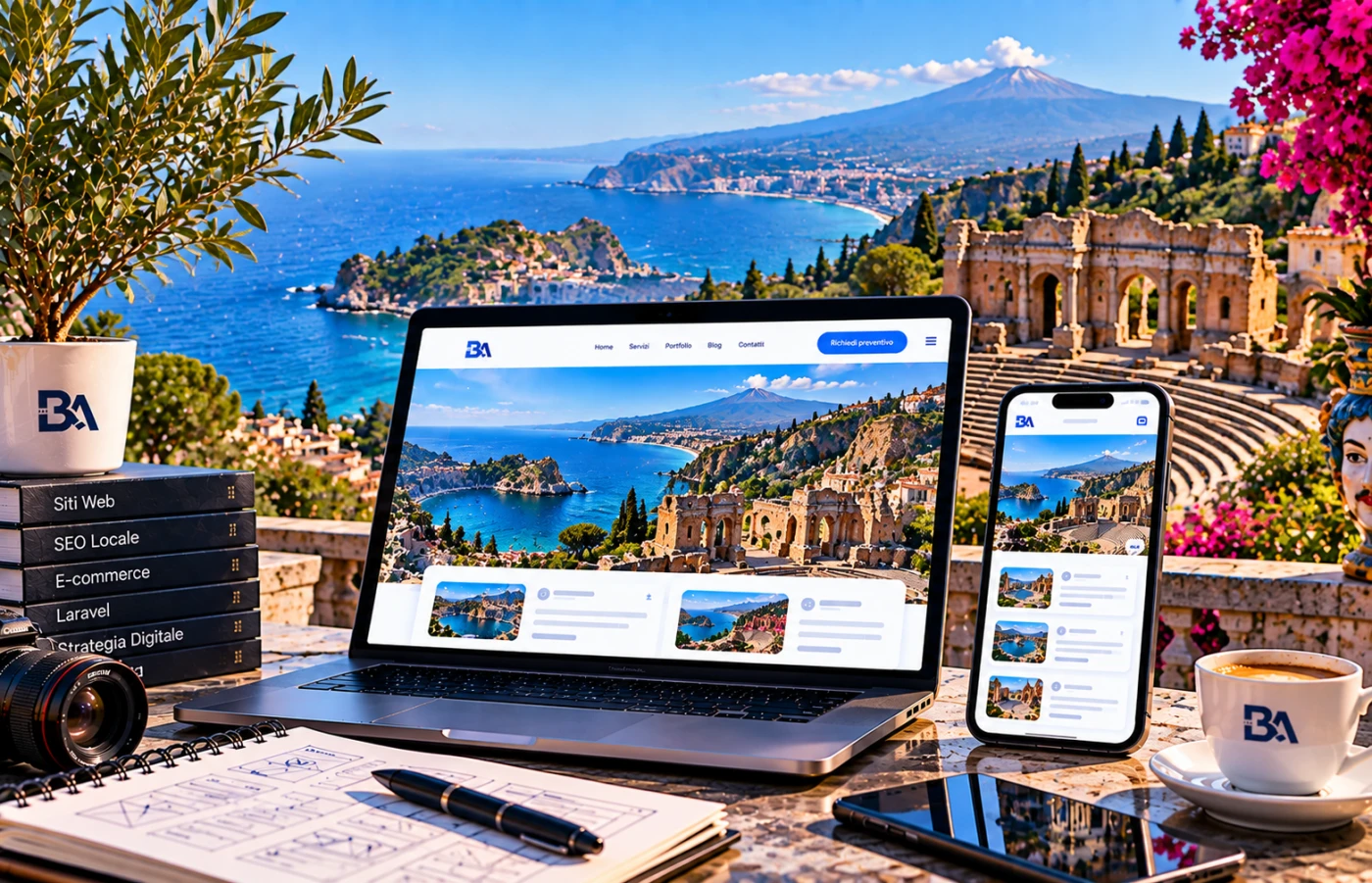 Realizzazione siti web aziendali a Taormina