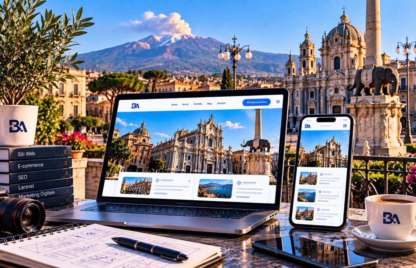 Realizzazione siti web aziendali a Catania