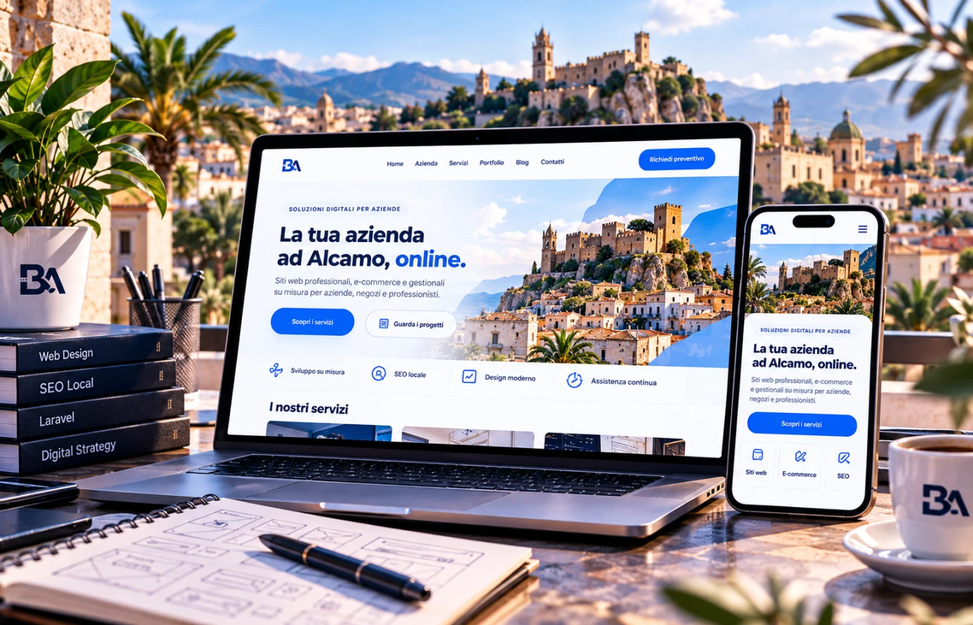 Realizzazione siti web aziendali a Alcamo