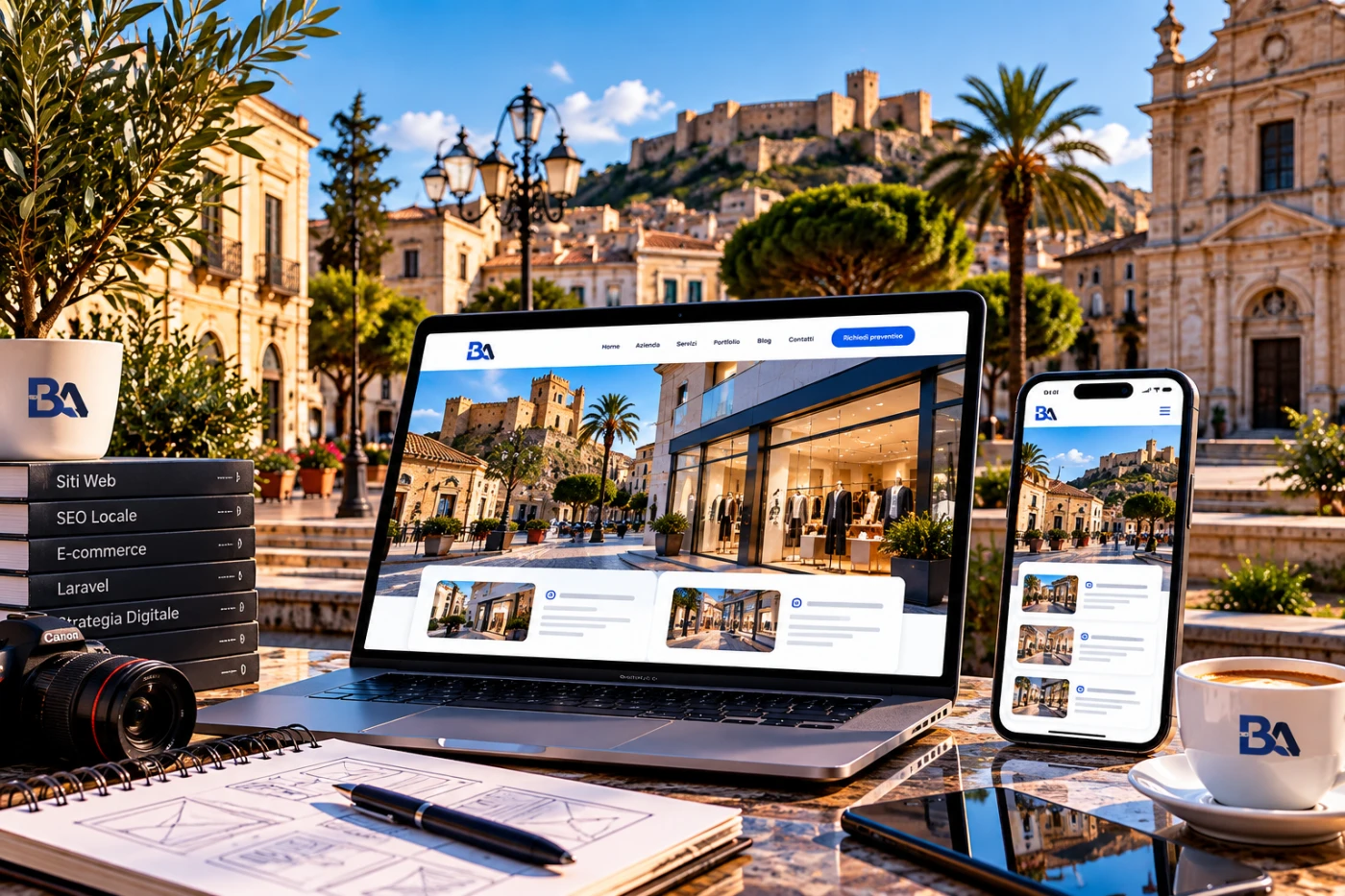 Realizzazione siti vetrina professionali a Alcamo